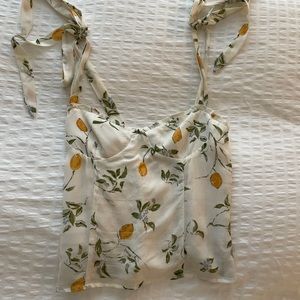 Reformation Blanca Top